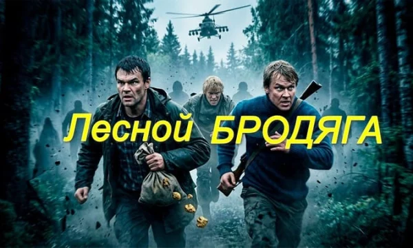 Бывший офицер разведки оказался в глухой тайге / Лесной БРОДЯГА (сериал)