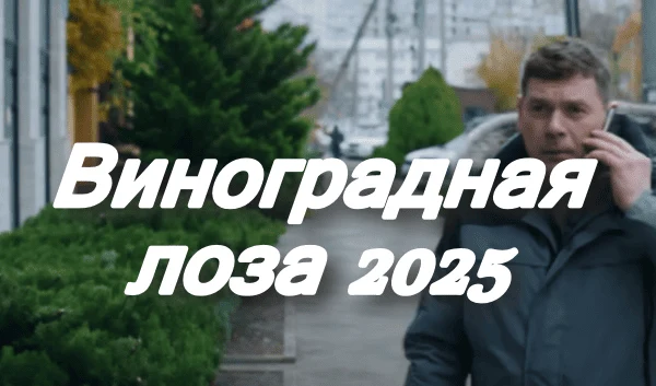 Виноградная лоза / Детектив новинка 2025