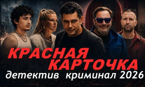 Современный русский детектив Красная карточка (2026)